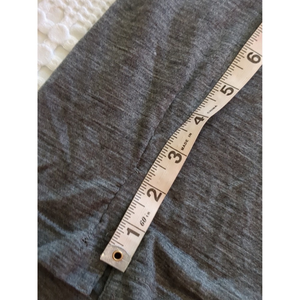 Rapha Merino Polo Cycling Jersey Size XL Heathered Gray REPAIRED Short Sleeve - Picture 4 of 11